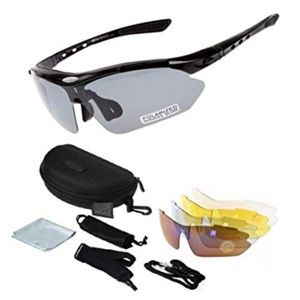 Polarized Sport Sunglasses Run/Cycling 5 Lenses